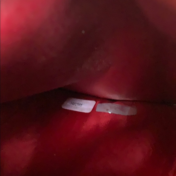 Chanel red bifold wallet with kiss lock coin purse - Picture 8 of 9